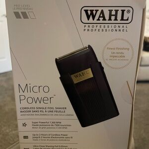 WAHL MICRO POWER Cordless Electric Shaver